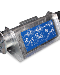 Lower part f/silo boot M 75 1-line 1 direction